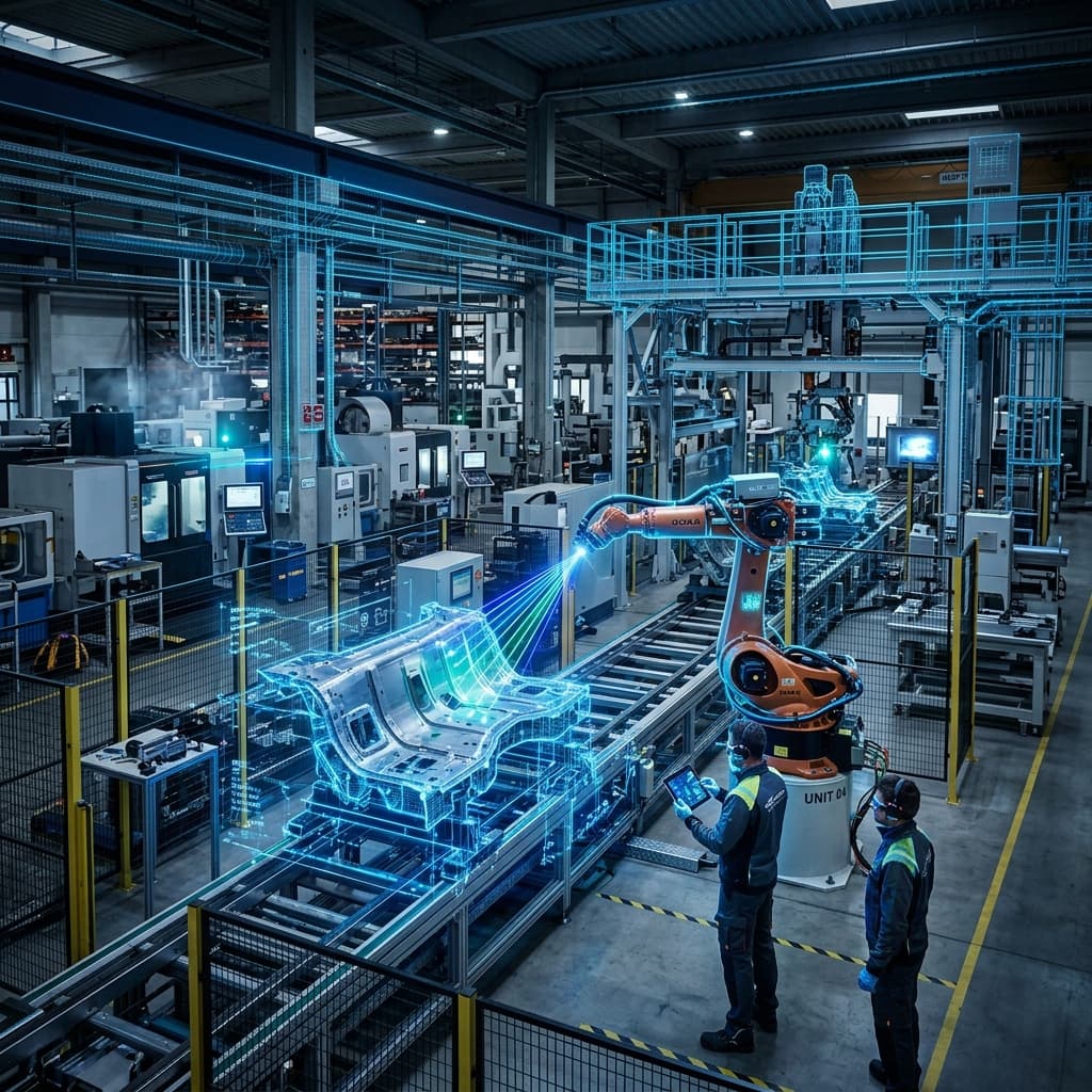 Jumeaux numériques : l'avenir de la gestion des installations industrielles